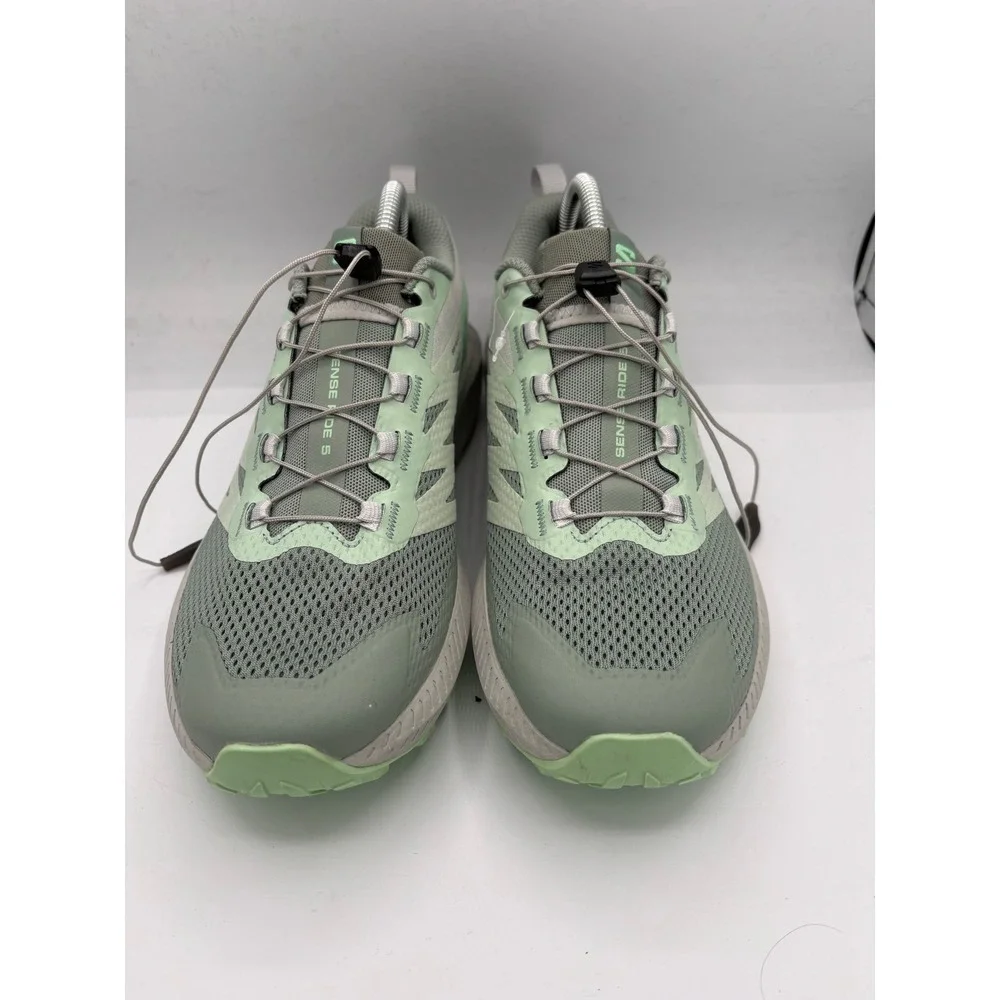 Salomon Sense Ride 5 Women's Trail Running Shoes Green Mint Size 9.5